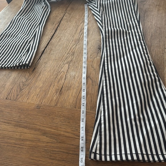 MAISON SCOTCH FLARE STRIP JEANS - Picture 4 of 9